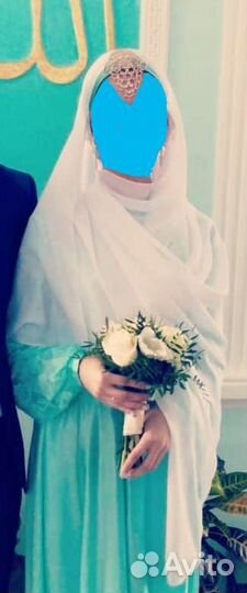 Полушубок и платье на никях