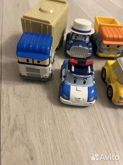 Поли робокар машинки