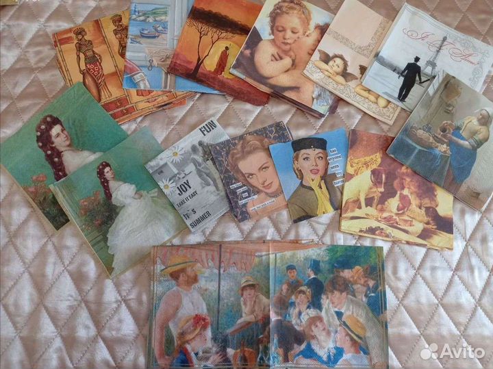 Салфетки бумажные для декупажа