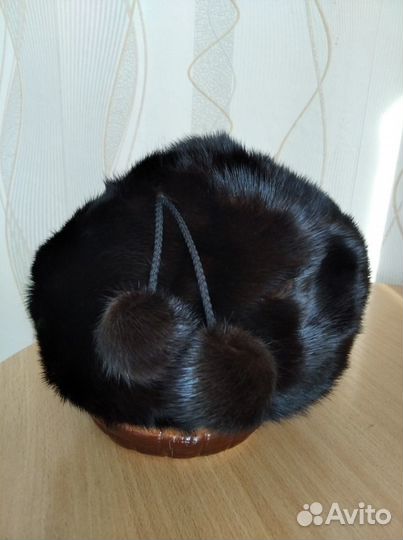Шапка норковая женская