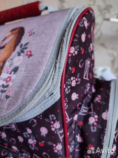 Рюкзак/Ранец портфель школьный детский для девочки