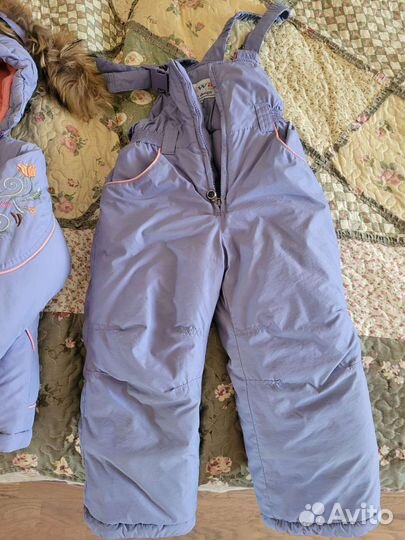 Зимний костюм для девочки 98