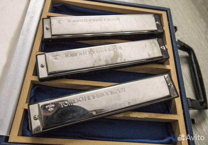 Губные гармошки (тремоло) tombo band 21