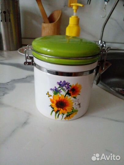 Баночка для меда новая