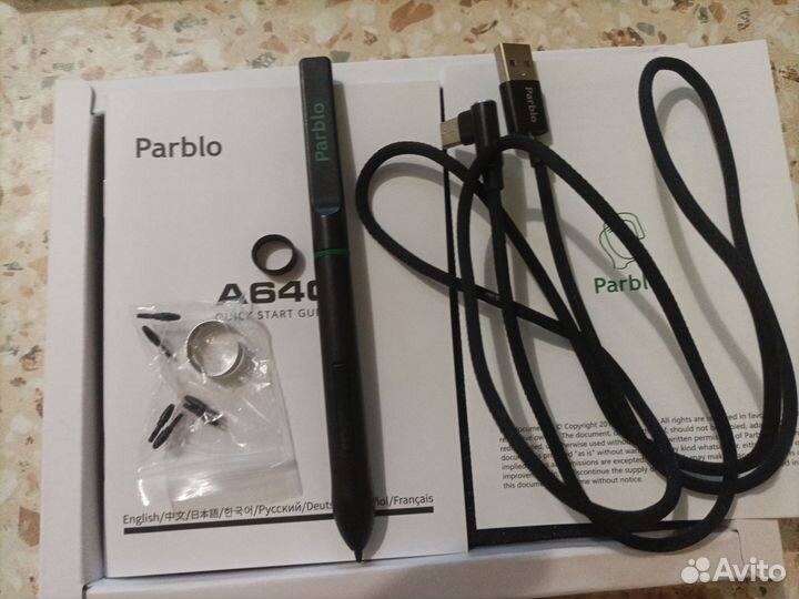 Графический планшет parblo А640