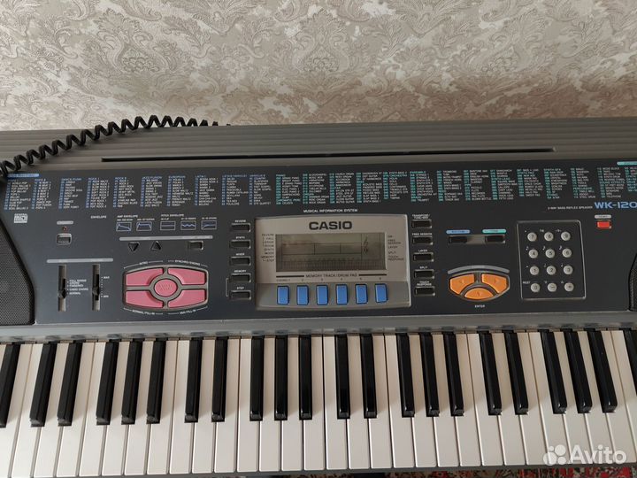 Синтезатор casio wk 1200