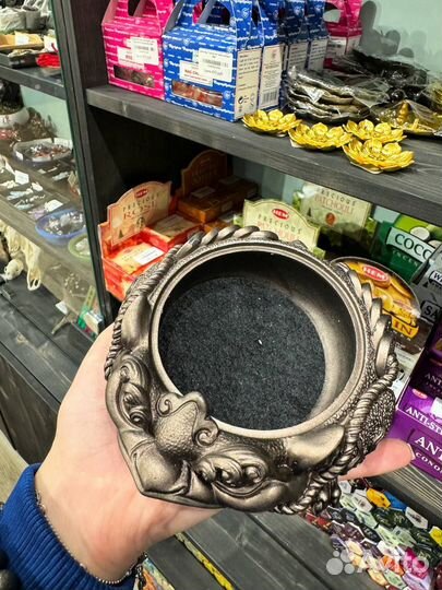 Жаба Подставка под благовония курильница