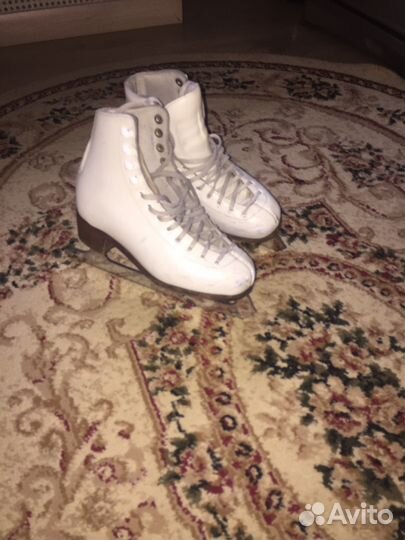 Коньки wifa,лезвия mark-4,по стельке 22 см