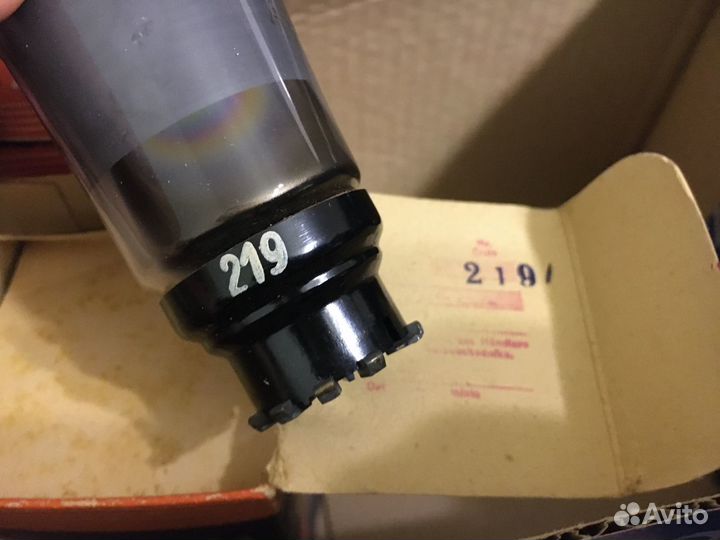 Лампа, радиолампа, выходной пентод AL4, ал4