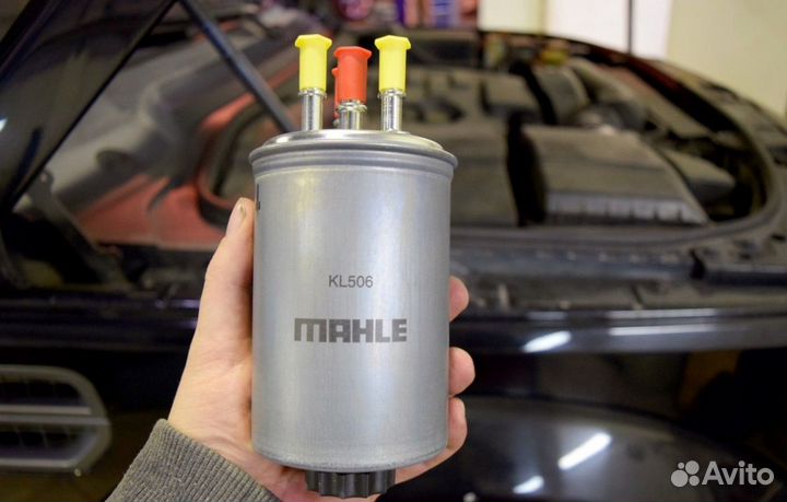 Замена топливн. фильтра Nissan Almera III 2012-18