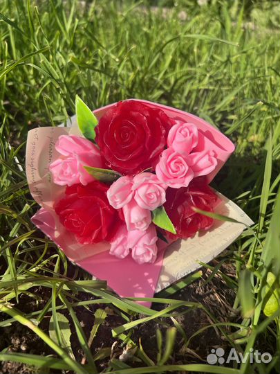 Мыло ручной работы букеты