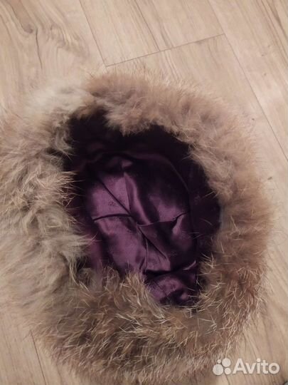 Шапка женская меховая из лисы