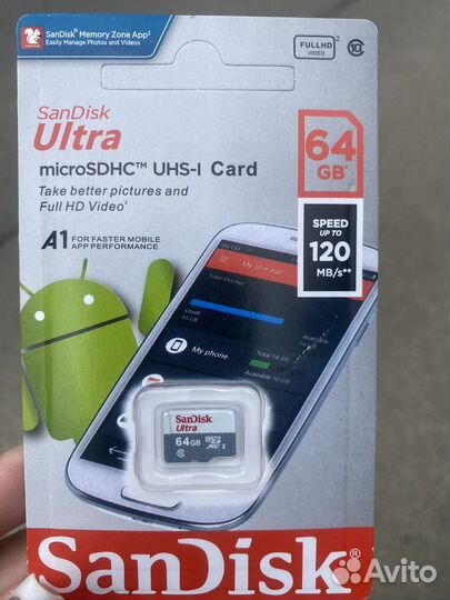 Карта памяти MicroSD