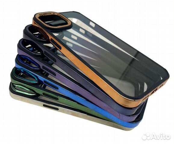 Чехол для iPhone 14 PRO MAX NEW skin gold