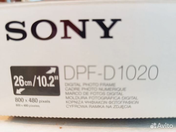 Цифровая фоторамка sony