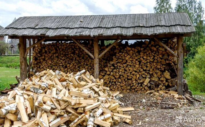 Дрова сразу