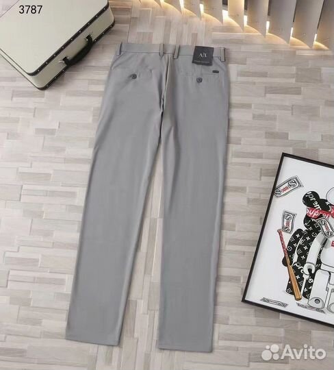 Брюки мужские полу классические armani