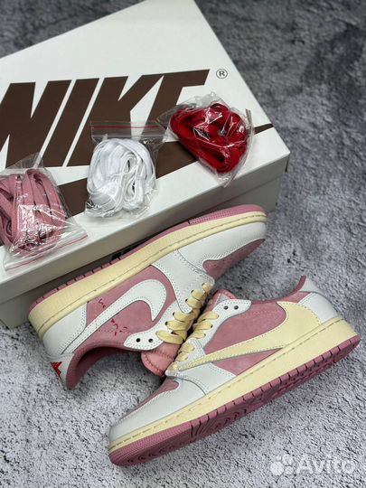 Кроссовки Nike Air Jordan 1 low travis scott