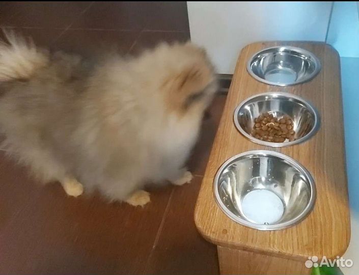 Кормушка для домашних питомцев массив дуба