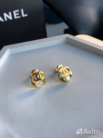 Серьги Chanel