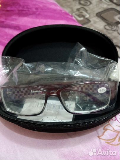 Очки корригирующие -2,50. Новые