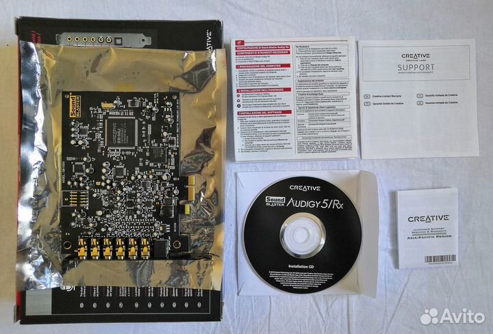 Звуковая карта для пк Creative SB Audigy RX 7.1