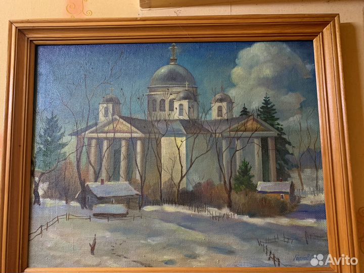 Картина маслом на холсте