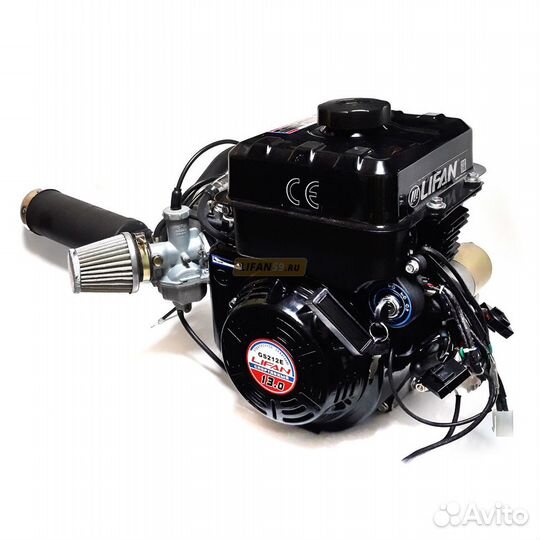 Двигатель Lifan GS212E (13 л.с) 7А