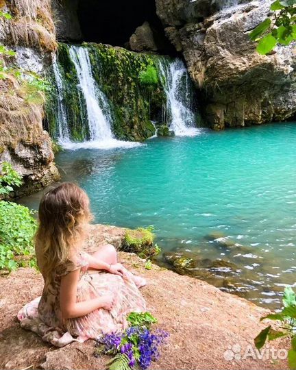 Тур из Уфы на водопад Атыш с заброской Башкирия