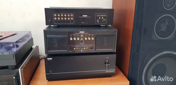 Ламповый усилитель Прибой