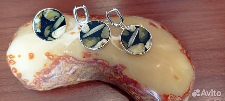 Серьги, браслет 