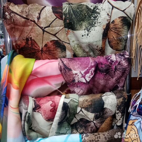 Шарфы и палантины