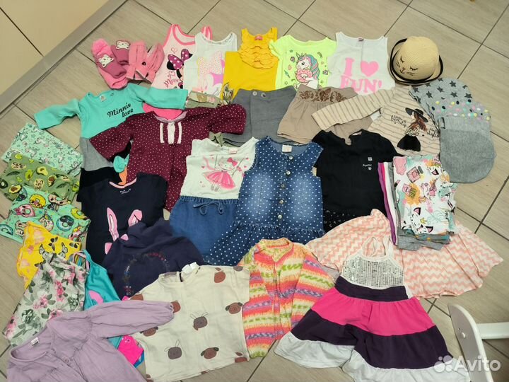 Одежда на девочку пакетом 92/98