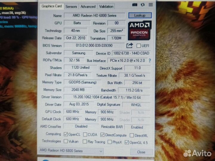Видеокарта для ноутбука samsung np700g7a