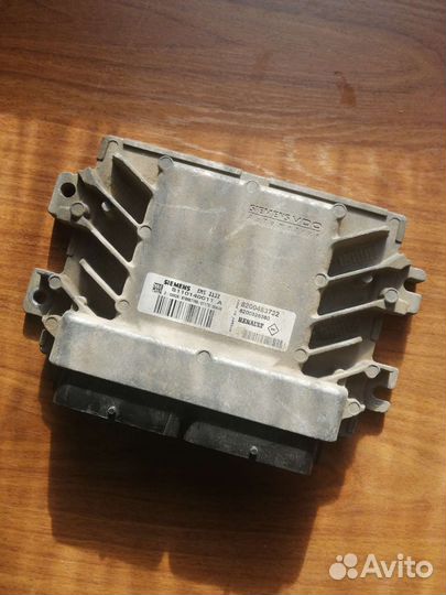 Блок управления двигателем рено логан 1