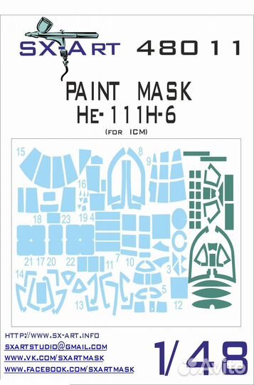 Маска SX-Art 48011 1/48