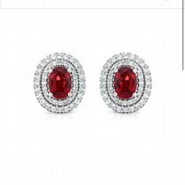 Пусеты со шпинелью