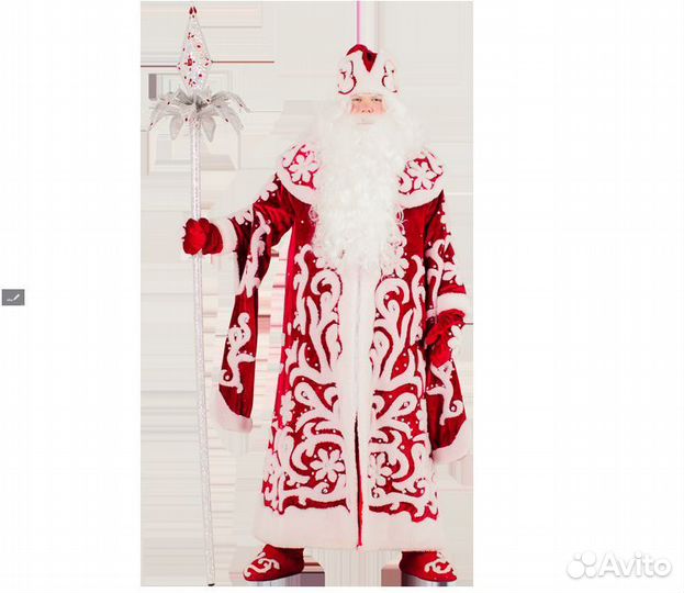 Костюм Деда Мороза на новый год