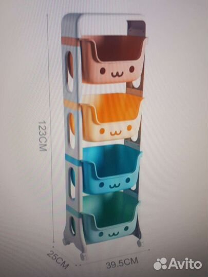 Этажерка, этажерка детская, этажерка для игрушек