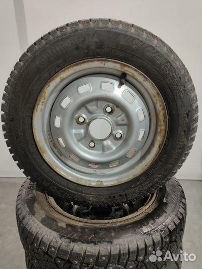 Колеса в сборе на штампованных дисках 155/70 R13