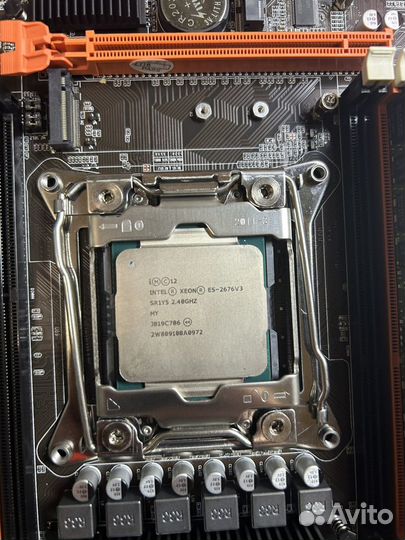 Комплект x99 lga 2011-3 2676v3 16gb