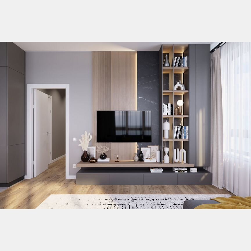 2-к. квартира, 56,4 м², 20/25 эт.