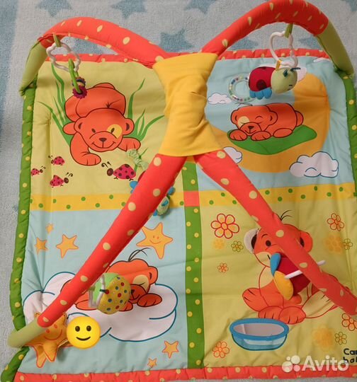 Детский развивающий игровой коврик