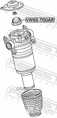 Опора амортизатора volkswagen touareg 2010
