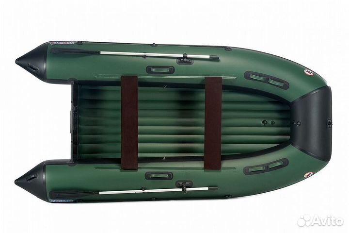 Лодка mishimo lite 300 в зеленом цвете
