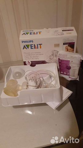 Молокоотсос avent электрический