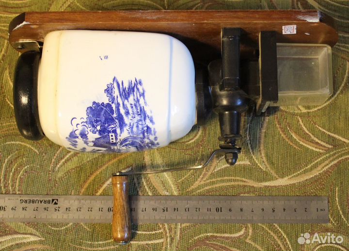 Ручная настенная кофемолка Делфт Голландия