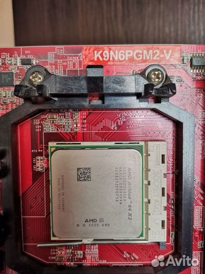 Материнская плата с процессор amd athlon 64x2,2gb