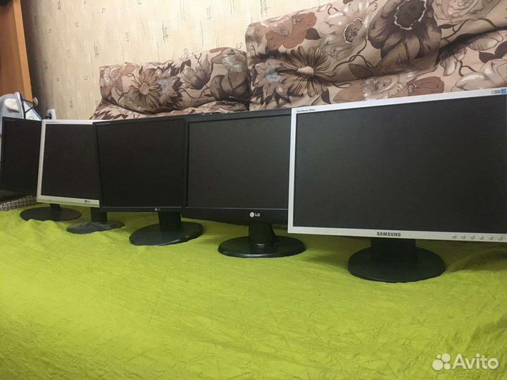 Мониторы 19 дюймов широкоформатные