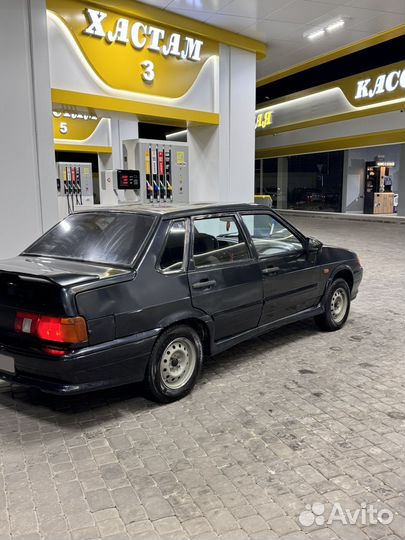 ВАЗ 2115 Samara 1.5 МТ, 2007, битый, 457 000 км